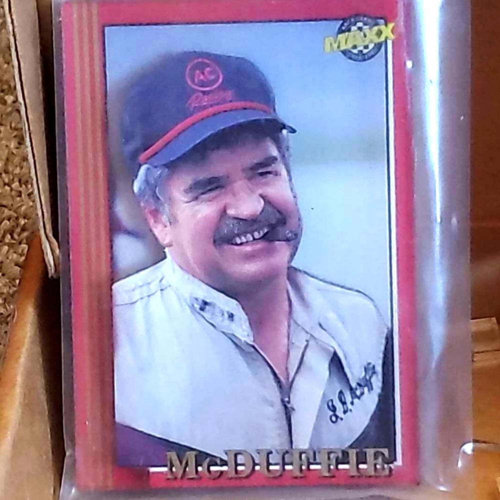 J.D. McDuffy 3D MAXX NASCAR Collectible Racing Sports Card